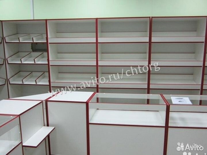 Комплект оборудования из лдсп (витрины, прилавки)