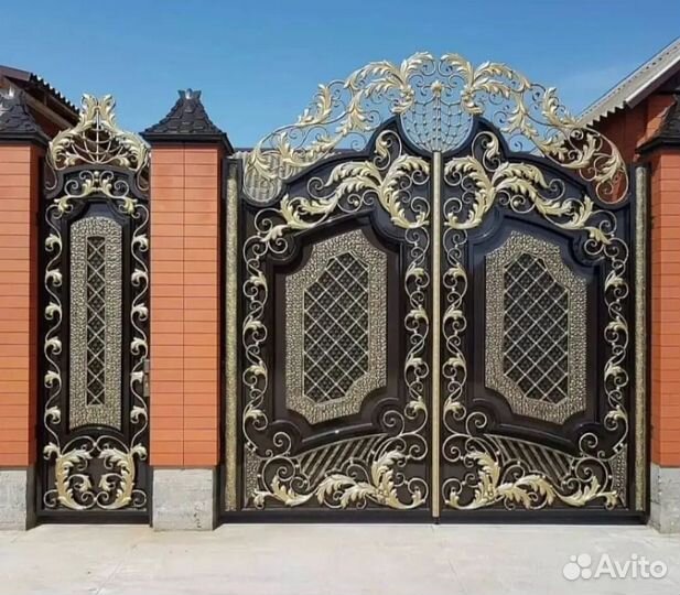 Ворота кованые на заказ