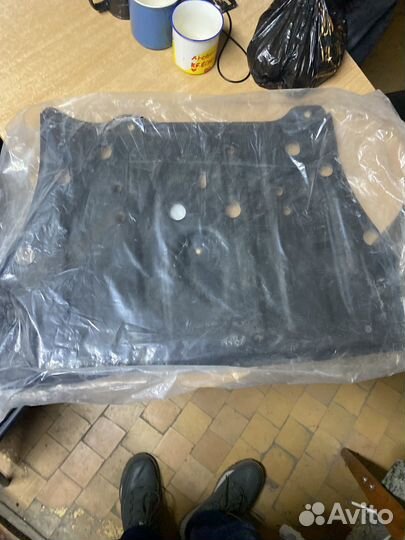 Защита двинателя santa -fe 2021