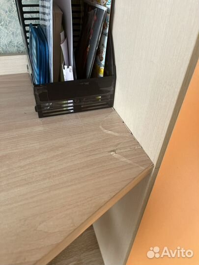 Кровать чердак со столом и шкафом