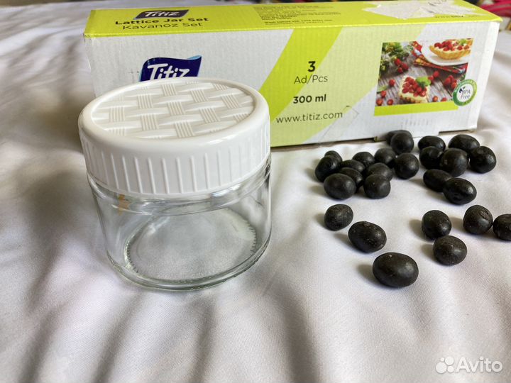 Набор посуды новый для хранения сыпучих