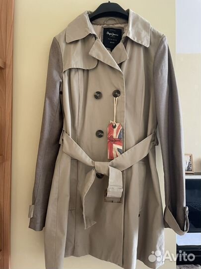 Тренч / плащ женский S/M Pepe Jeans