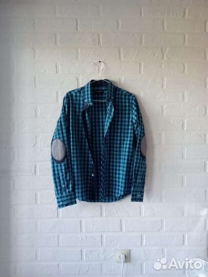 Рубашка в клетку р.164-170 (S)