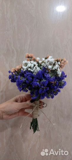 Букеты из сухоцветов