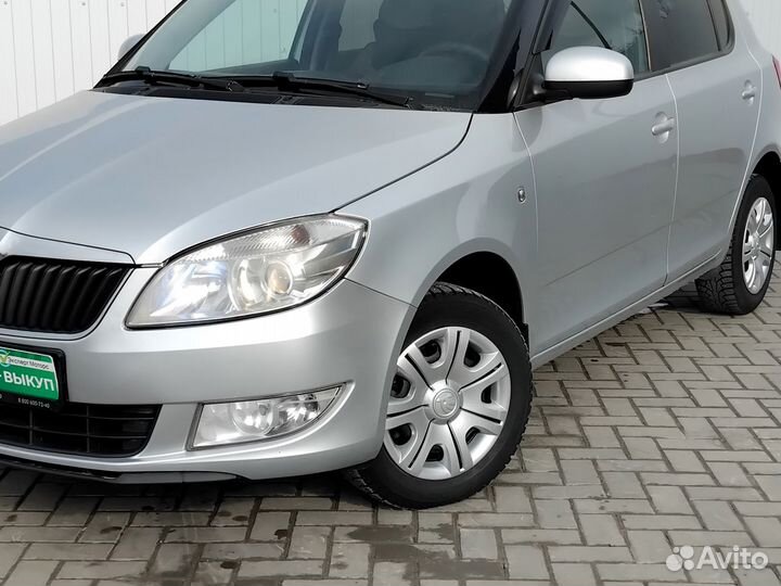 Skoda Fabia 1.2 МТ, 2014, 195 000 км