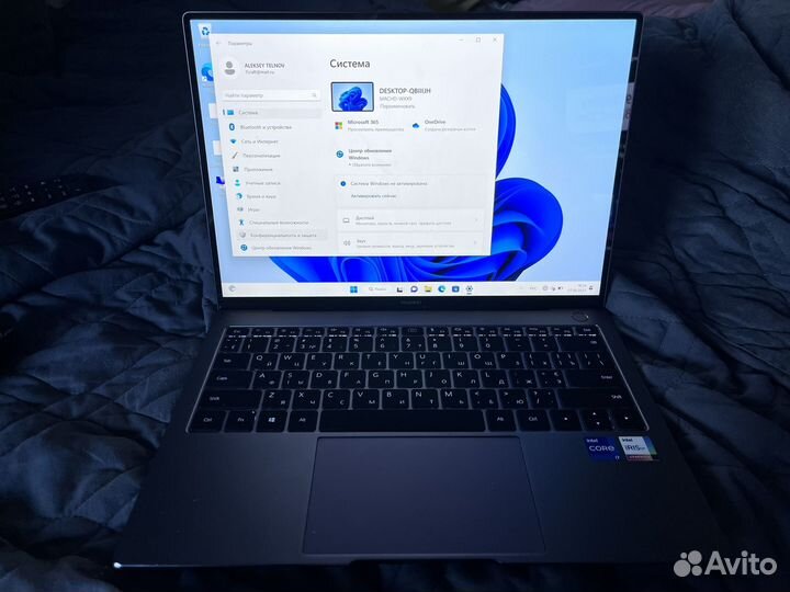 Ноутбук huawei matebook d14 x pro