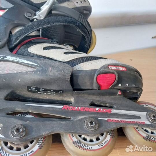 Ролики rollerblade детские 33 36