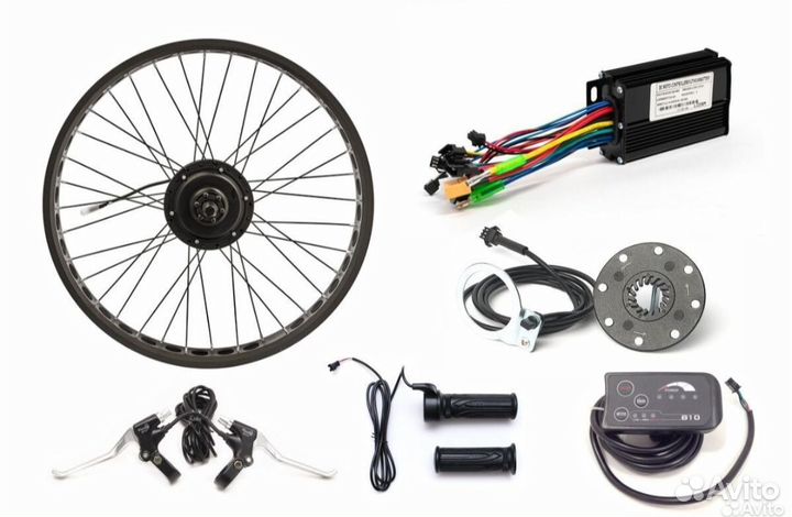 Комплект для электрификации велосипеда