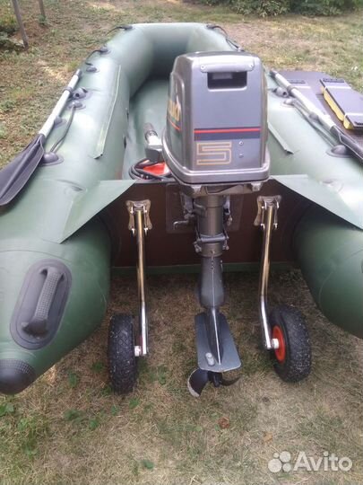 Лодка с мотором suzuki 5 л.с