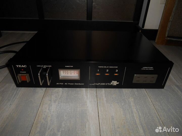 Teac AV-P55 серьезный 100V Hi-Fi сетевой фильтр купить во