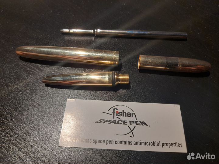 Ручка Fisher bullet из латуни
