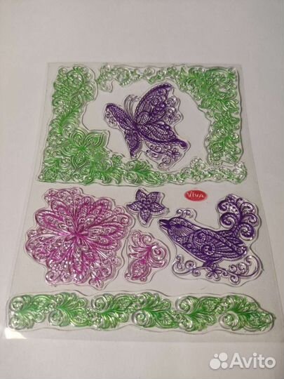 Штампы силиконовые для творчества