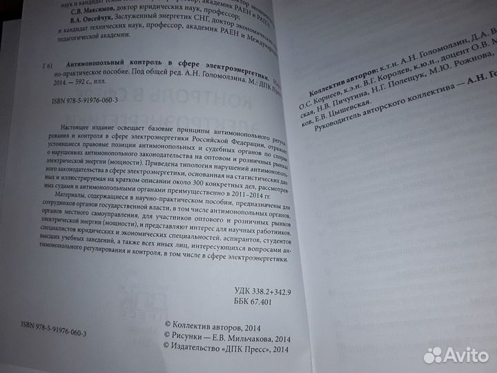 Антимонопольный контроль в сфере электроэнергетики
