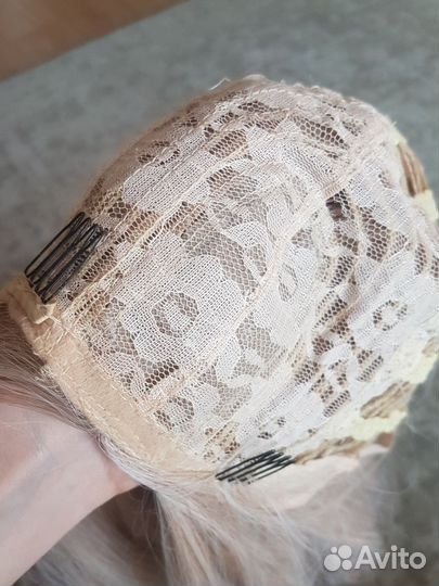 Парик блонд длинный