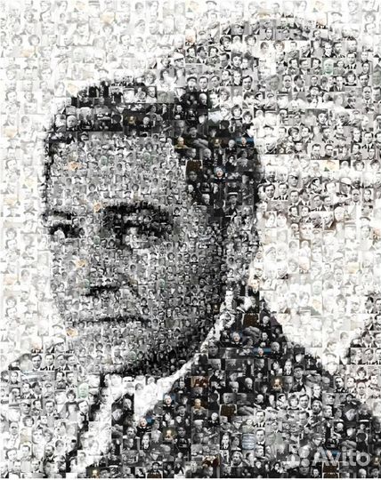 Креативные портреты-фотомозаики