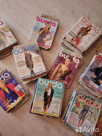 Журналы бурда,моден