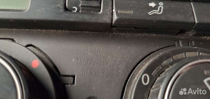 Блок управл климат контролем Volkswagen Passat B6