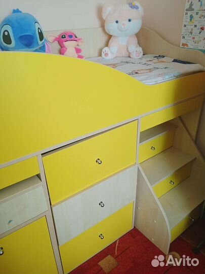 Детская кровать чердак