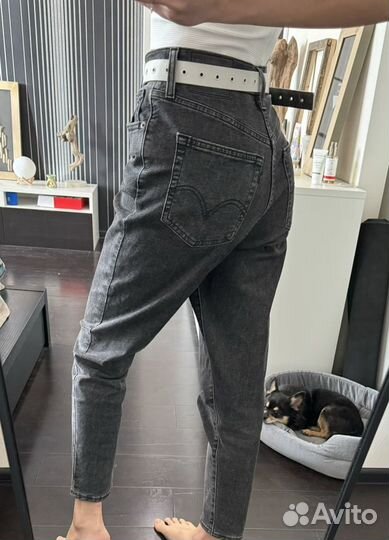 Джинсы levis high waisted taper