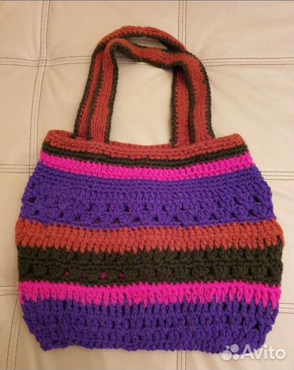 Cумка вязанная новая