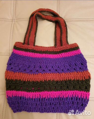 Cумка вязанная новая