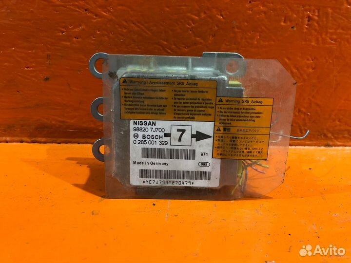Компьютер SRS nissan primera *P11