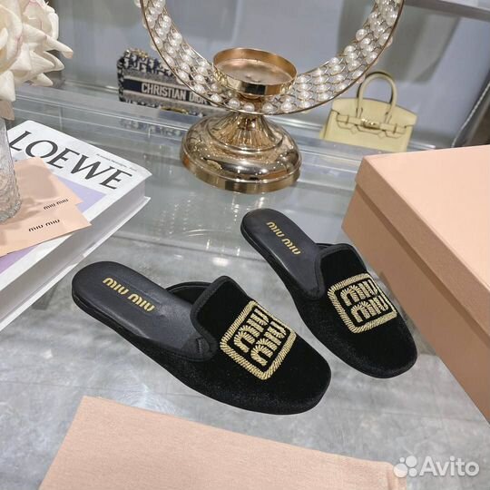 Тапочки MIU MIU