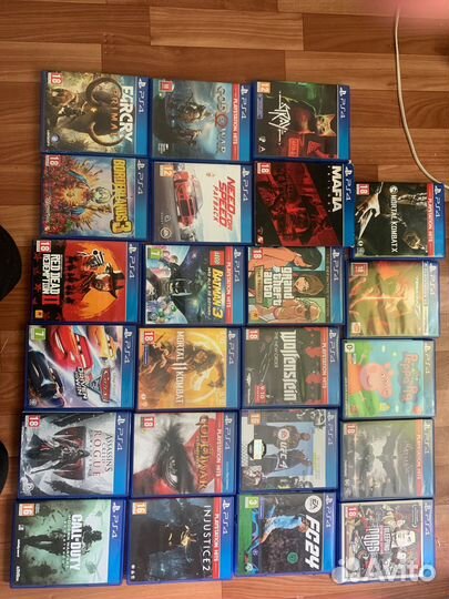 Диски на ps4