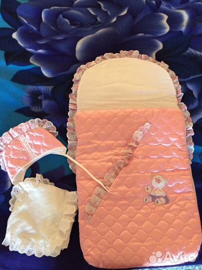 Конверт на выписку для девочки