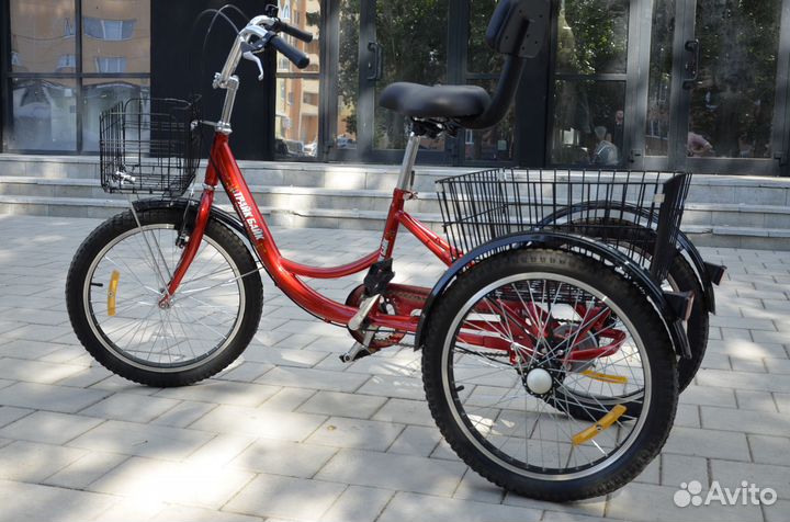 Велосипед для дачи и прогулок трехколесный