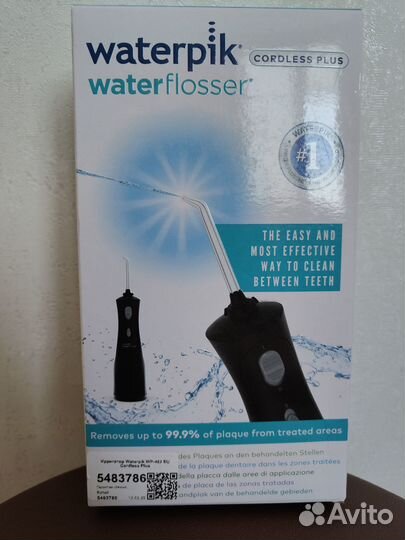 Ирригатор Waterpik WP-462 EU Cordless Plus новый