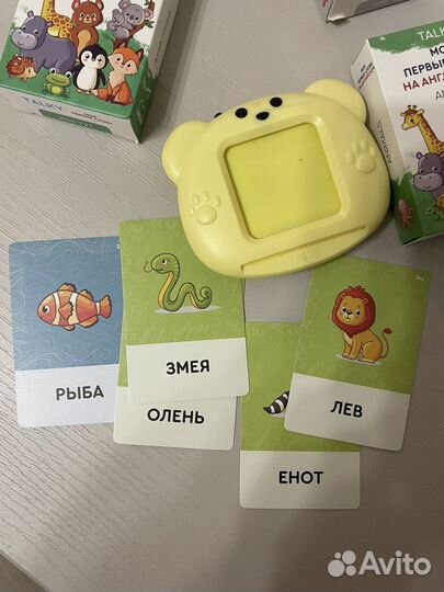 Развивающий планшет Talky + карточки