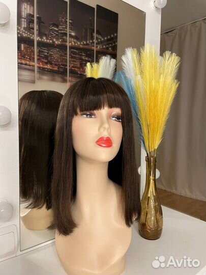 Накладка из натуральных волос