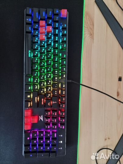 Клавиатура проводная ZET gaming Blade Kailh Blue