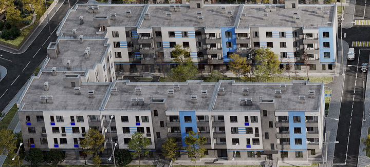 2-к. квартира, 58,8 м², 4/4 эт.