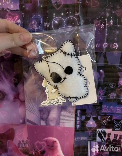 Котики из фетра