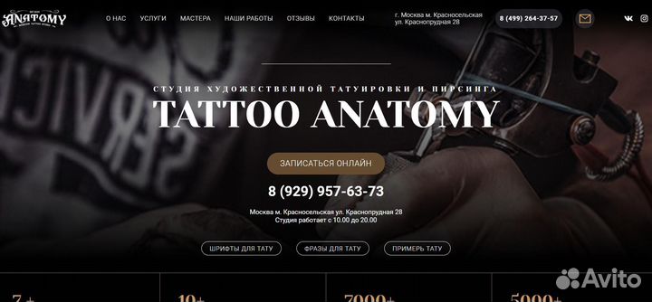 Создание и продвижение сайтов под ключ