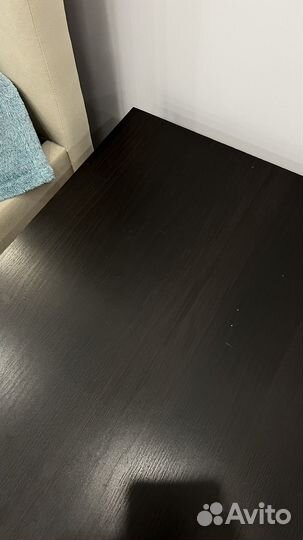 Кофейный столик бу дерево черный