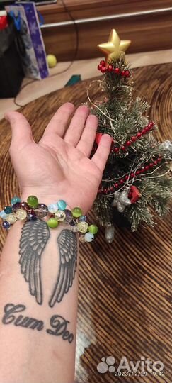 Браслет самоцветы новый
