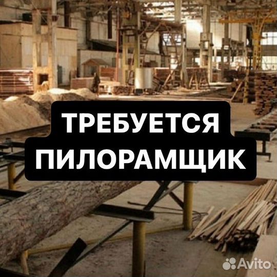 Пилорама помощники, рамщик