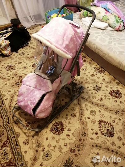 Коляска санки