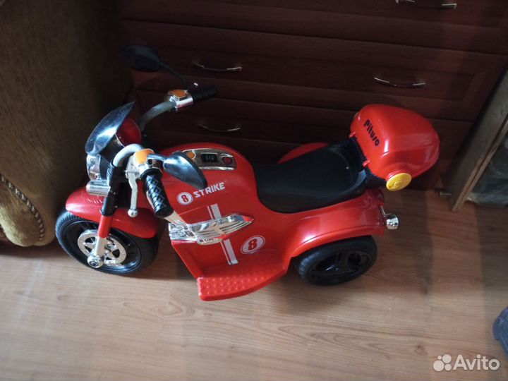 Детский мотоцикл на аккумуляторе бу
