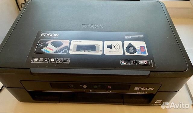 Мфу Epson Home XP-103 принтер, сканер струйный