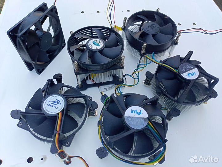 Кулеры процеccорные, радиаторы
