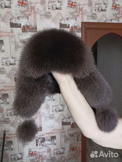 Норковая шапка мужская новая