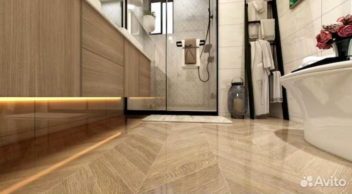 Распашная перегородка для зонирования комнаты