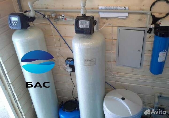 Водоочистка в коттедже, очистка воды из скважины/д