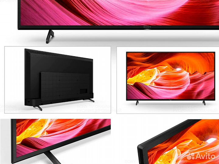 LED-телевизор смарт тв Sony 50” 4к Google TV новый