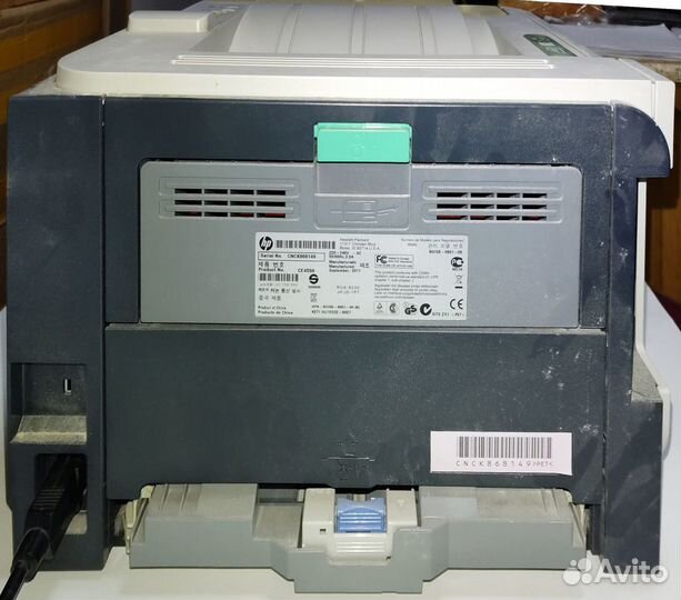Принтер лазерный HP LaserJet P2055dn A4 рабочий