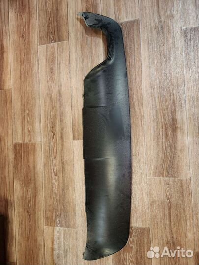 Диффузор на задний бампер bmw 5 e60/e61